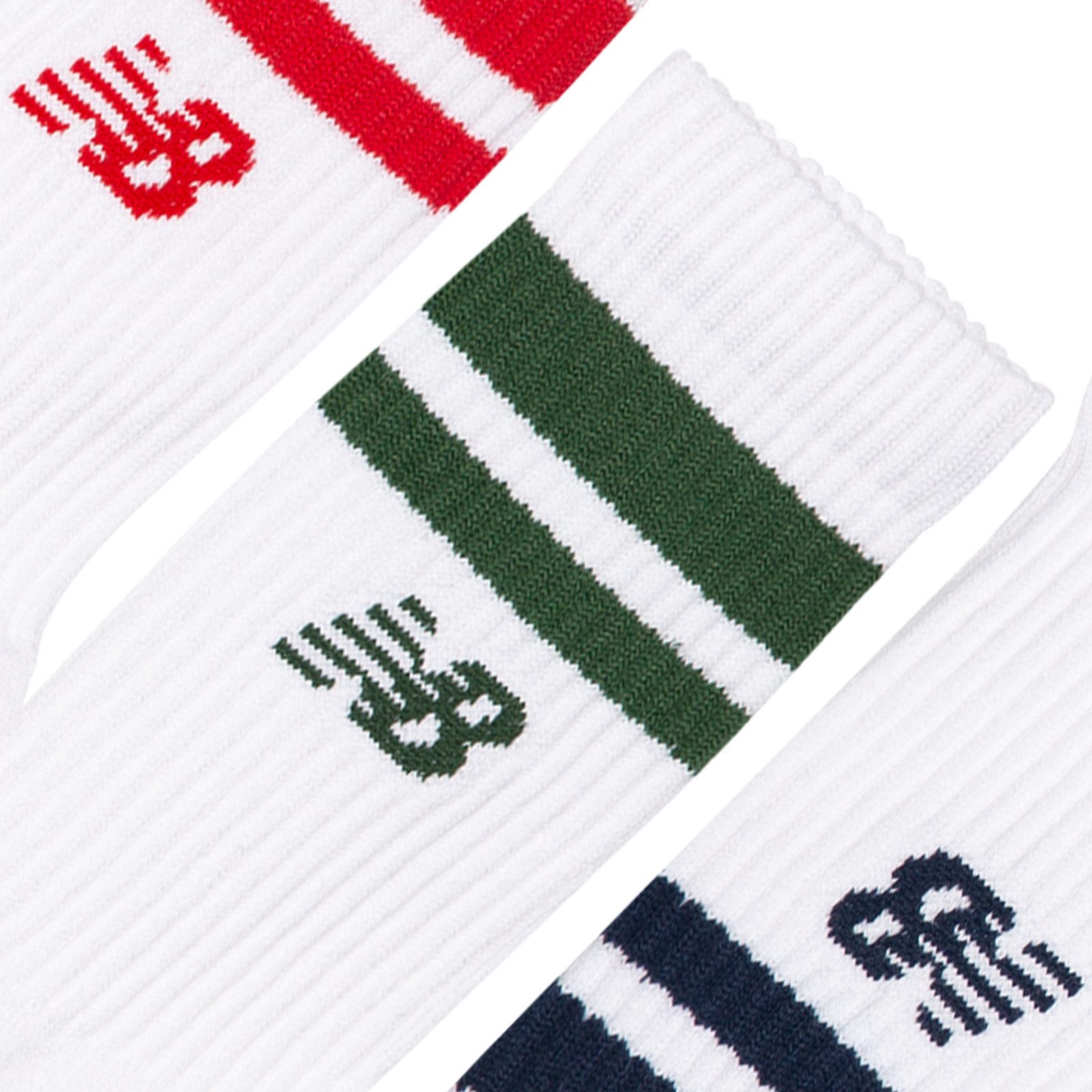 New Balance Sportsocken (3-Paar) 3er Pack, geripptes Design, leichtes Material, bequemer Stoff – Bild 3 von 3