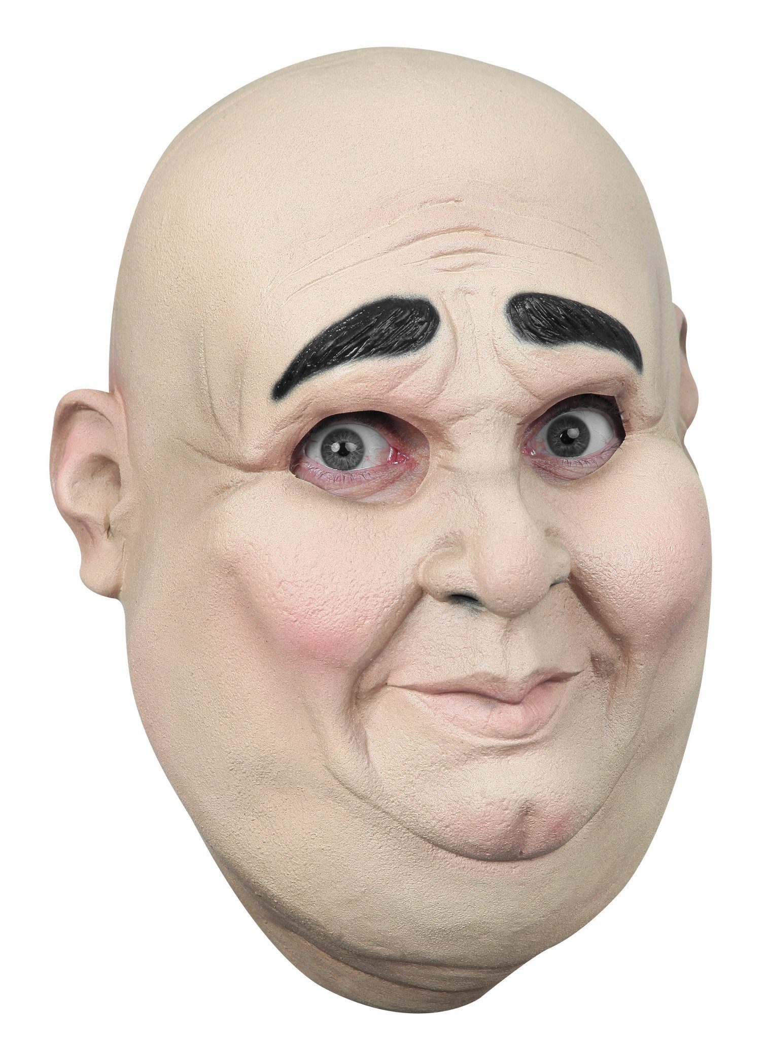 Ghoulish Productions Verkleidungsmaske Eunuch, Vollmaske für ein etwas volleres Gesicht