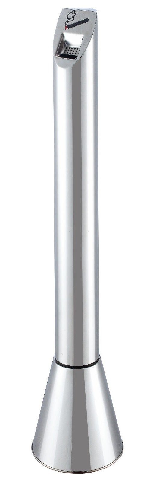 Steelboxx Aschenbecher Standascher Aschenbecher Außenbereich Ascher  110x22,5cm Edelstahl, Elegante, witterungsbeständiger Standaschenbecher aus