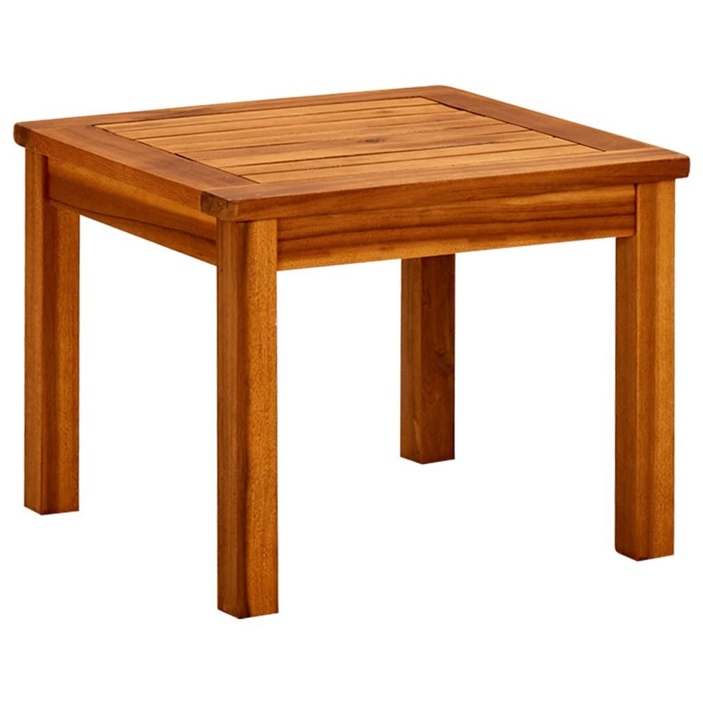 Gartentisch 45 x 45 x 36 cm Garten-Couchtisch 45x45x36 cm Massivholz Akazie Holz K