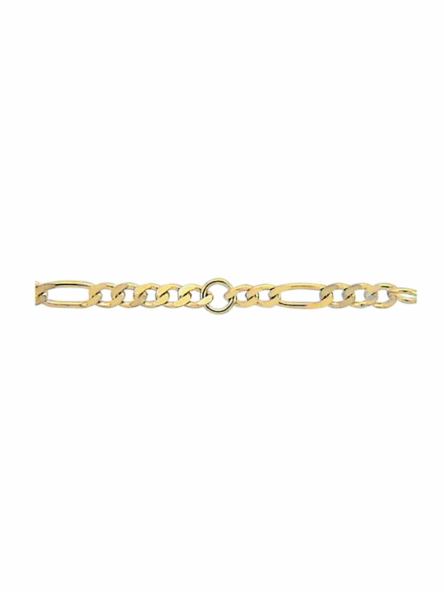 Damen für cm cm, Goldschmuck Gold Gold Fußkettchen Fußkette Adelia´s 25 Figaro 333 Figarokette Damen 25 333 Goldschmuck