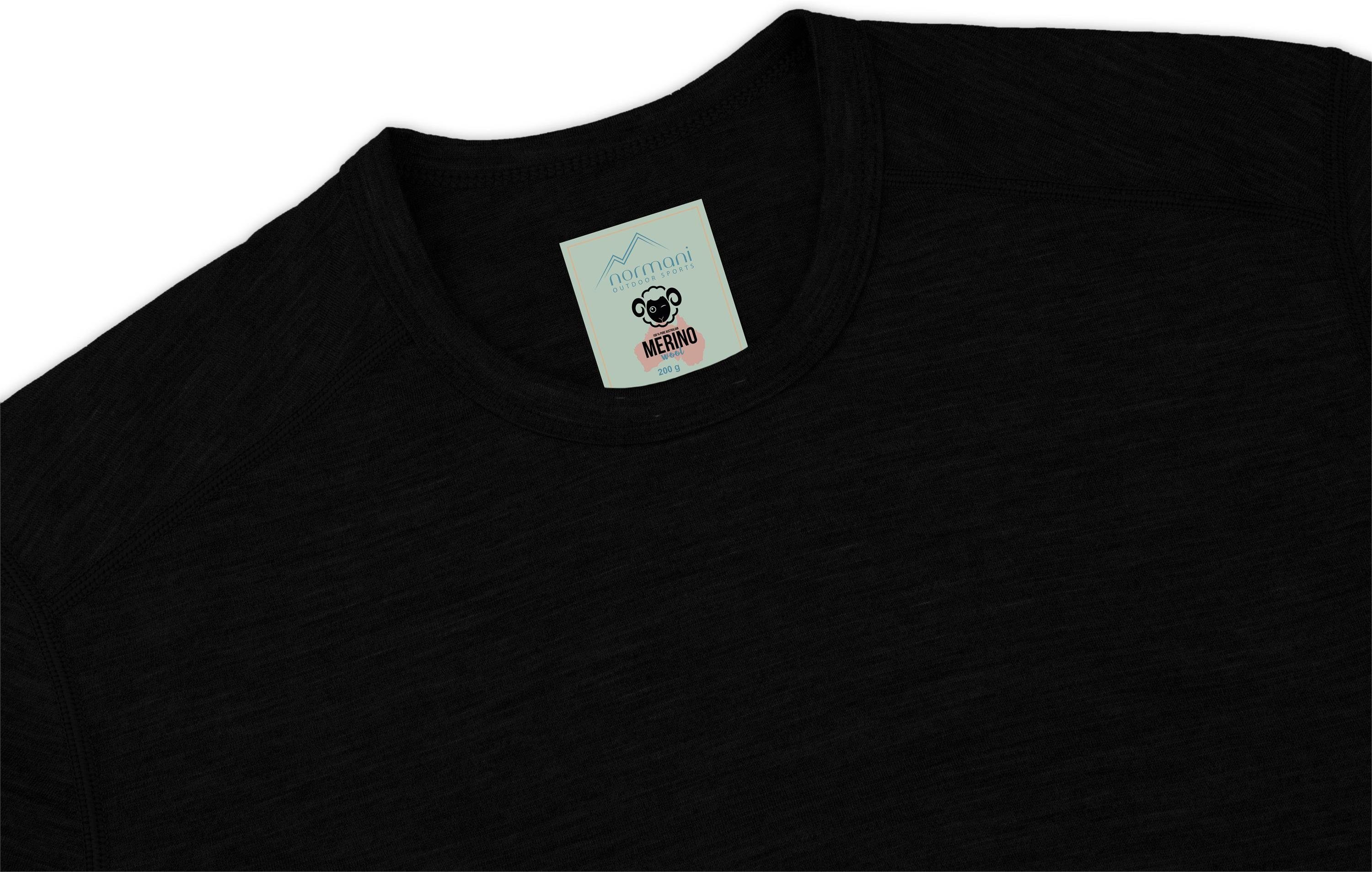 normani Funktionsshirt Kinder Merino Langarm Broome Thermounterwäsche aus 100% Bio-Merinowolle für Junge und Mädchen – Bild 5 von 5