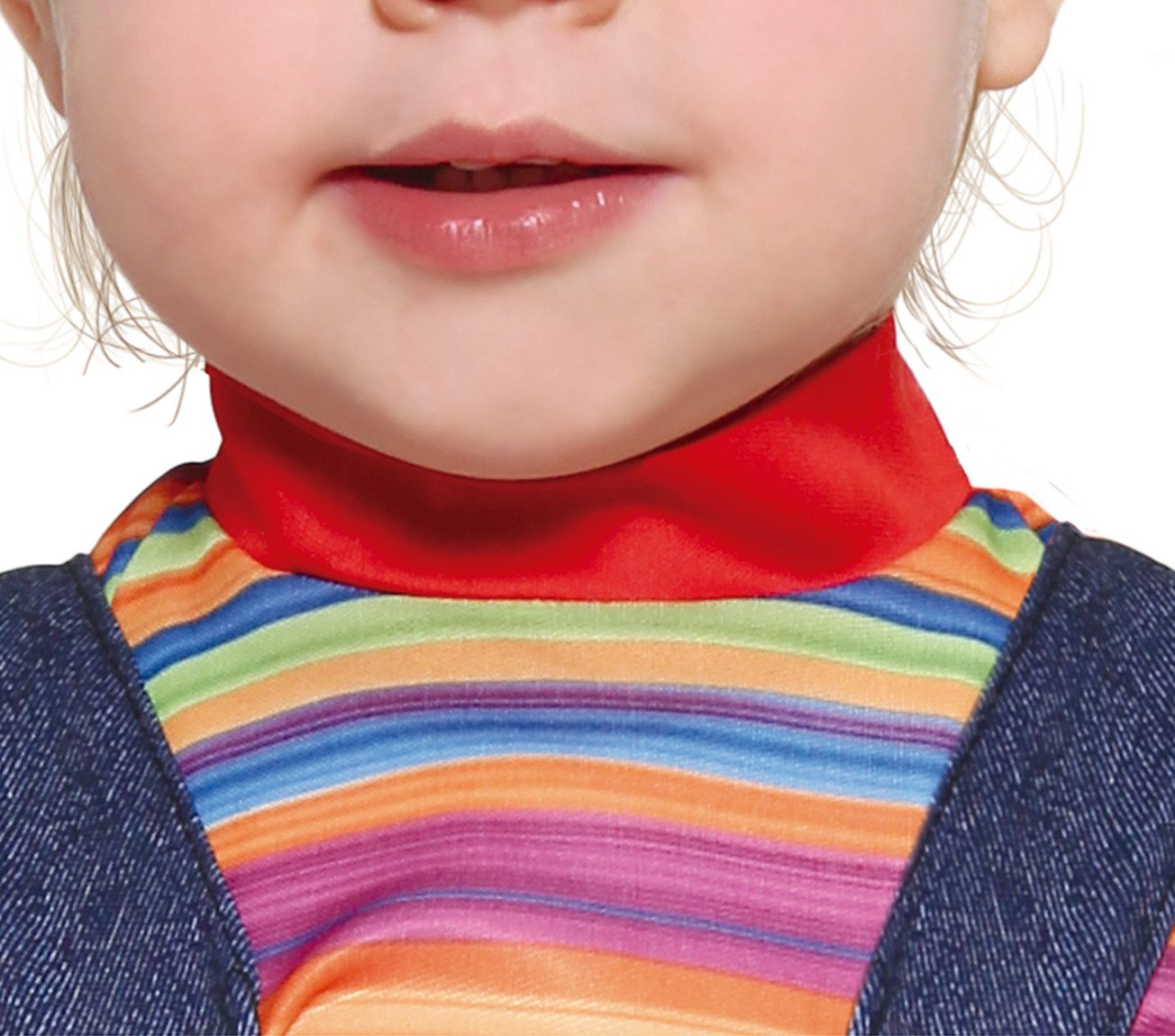 Fiestas Guirca Kostüm, Halloween Freche Puppe Jumpsuit Outfit Regenbogen Ch günstig online kaufen