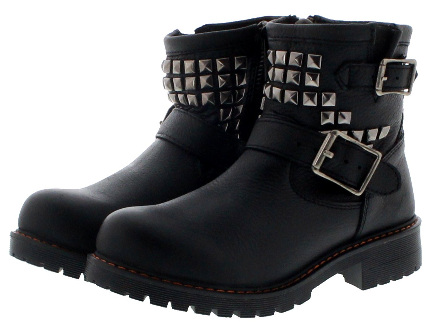 HARLEY-DAVIDSON HEATHER Black Damen Bikerstiefelette Schwarz Bikerboots