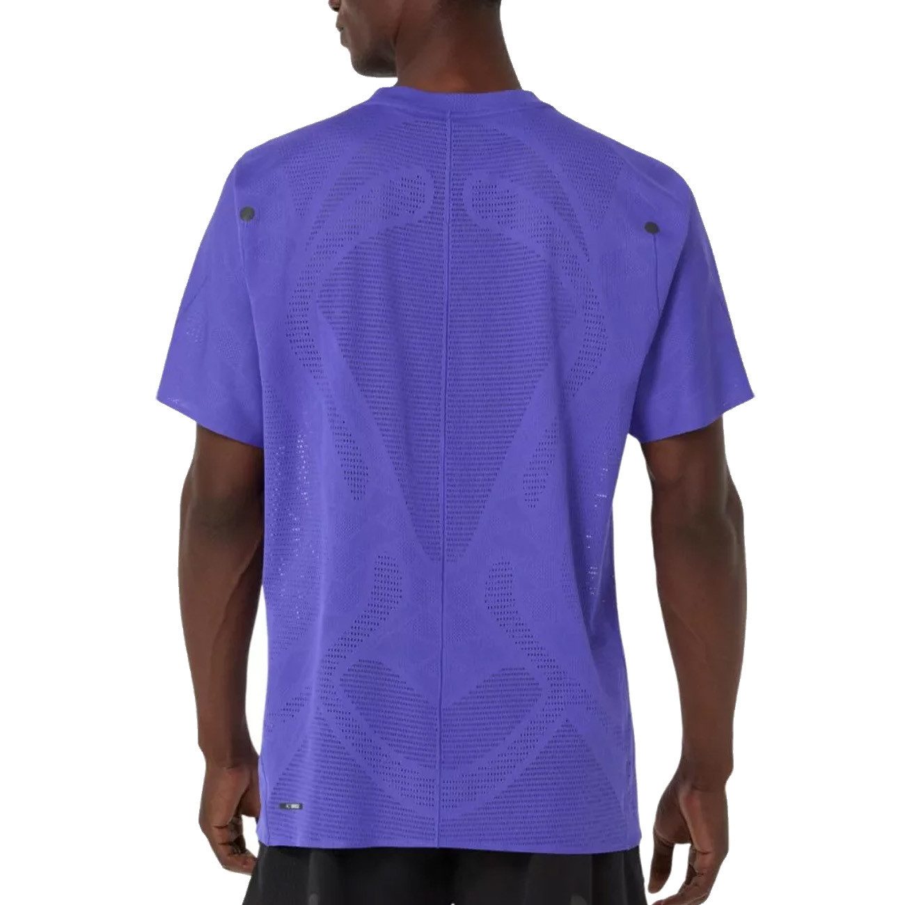 Asics Laufshirt Asics Meta Run SS Top Herren Cobaldt Burst