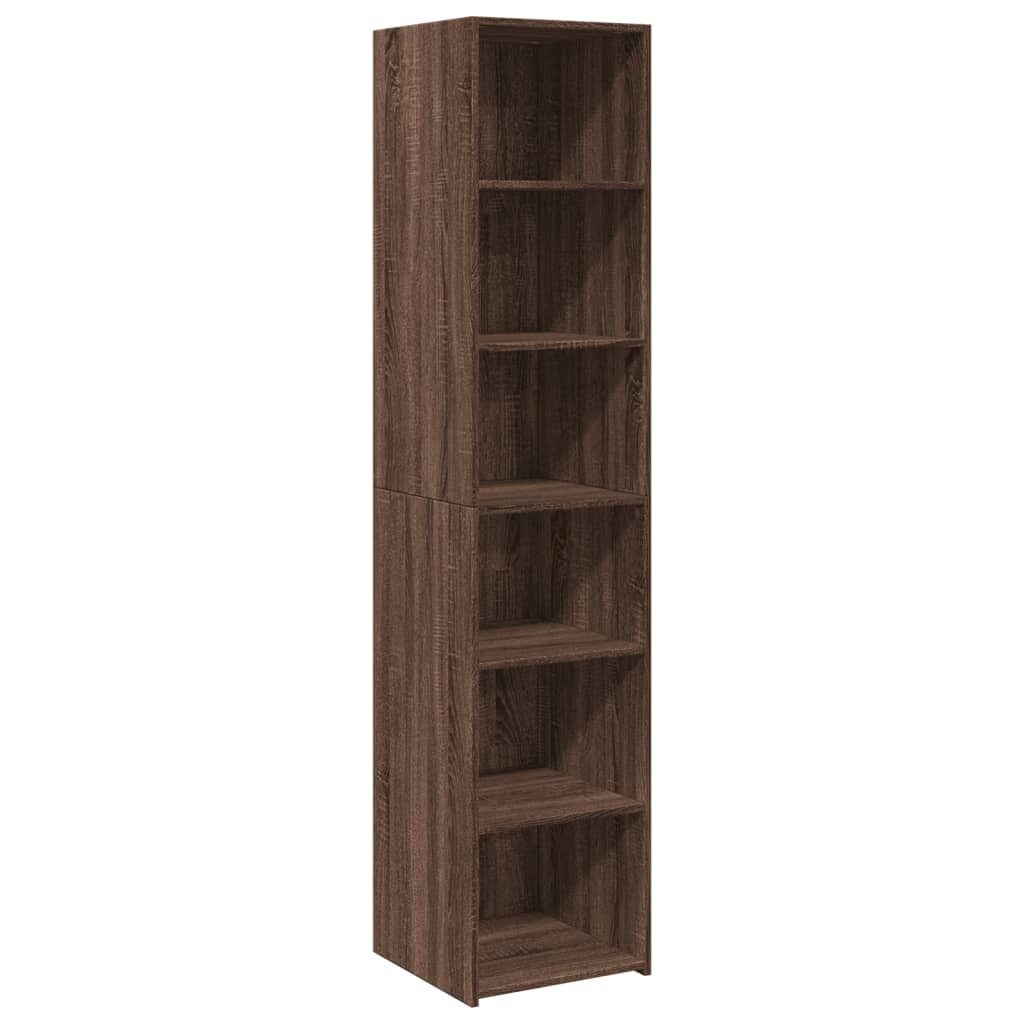 vidaXL Highboard Highboard Braun Eichen-Optik 40x41x185 günstig online kaufen