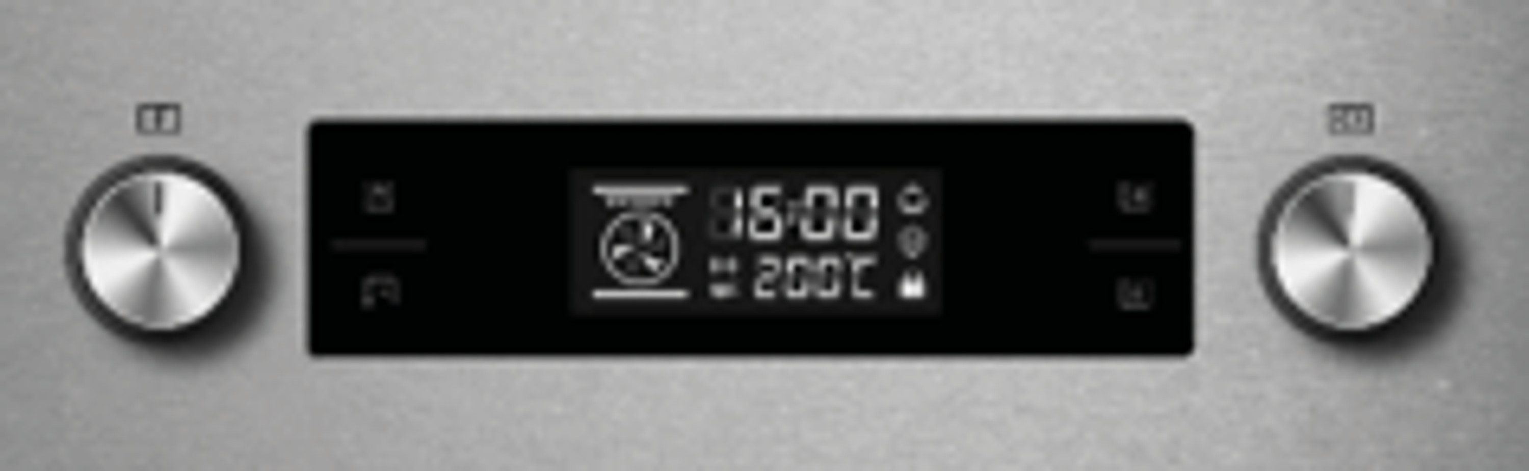 Midea Einbaubackofen 65P90E3IX, mit Teleskopauszug, 9 Programme