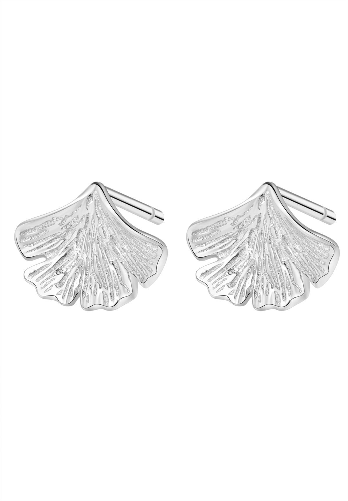 Hey Happiness Paar Ohrstecker Ginkgo, Silber 925 Damen Ohrringe, Silber Ohr günstig online kaufen
