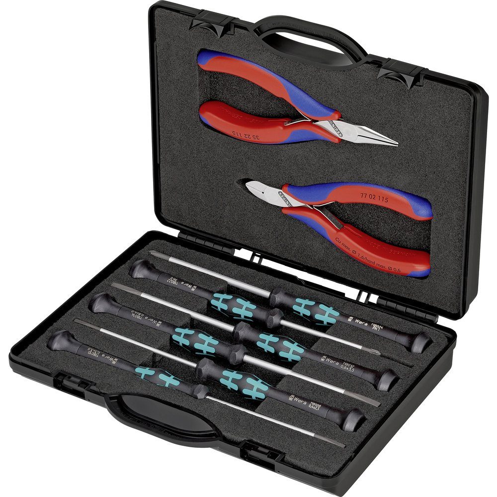 Knipex 00 Werkzeugset 20 im 18 Werkzeugset Koffer 8teilig Knipex Elektriker