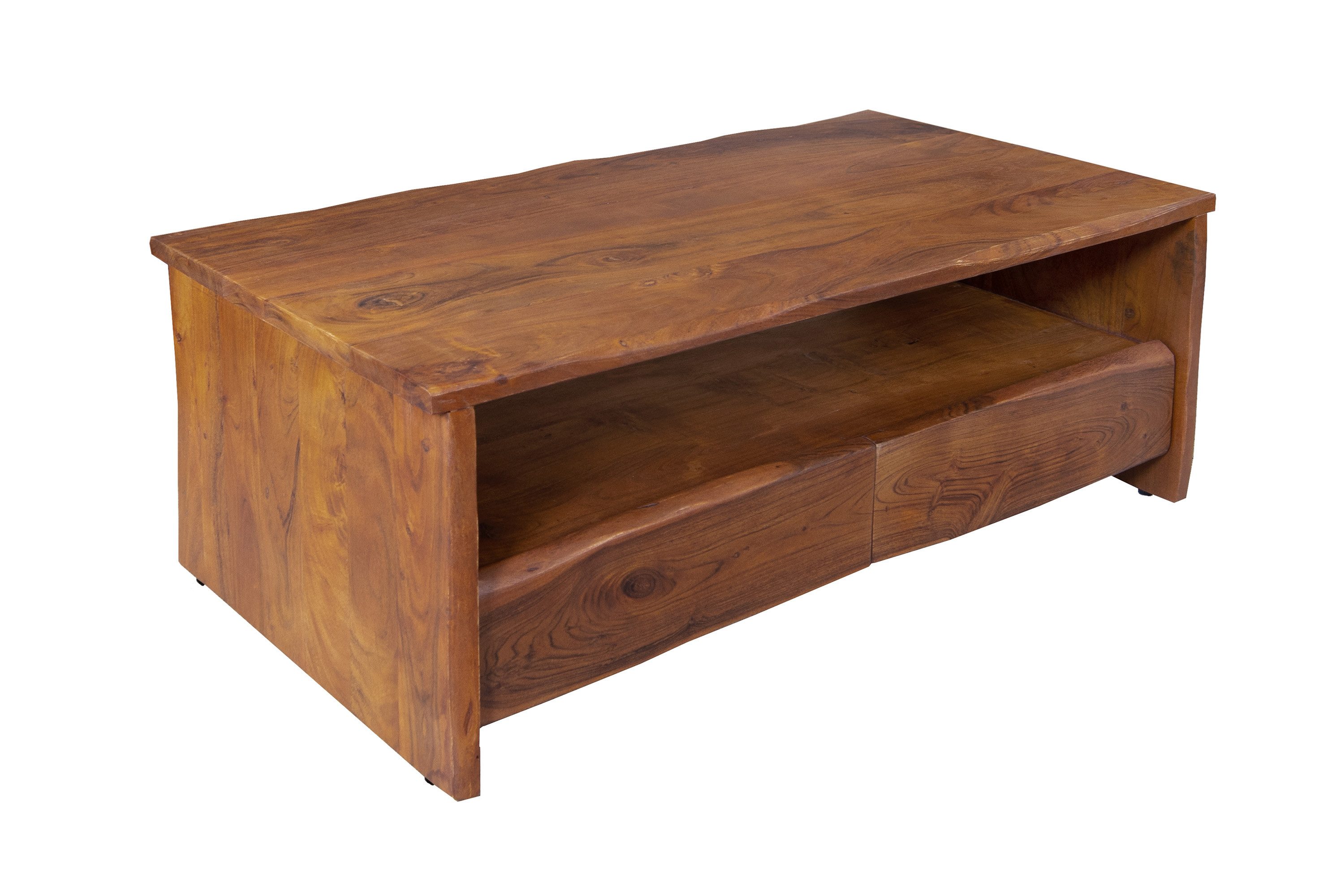SAM® Couchtisch Flora, verschiedene Größen, Akazienholz massiv, echte Baumkante