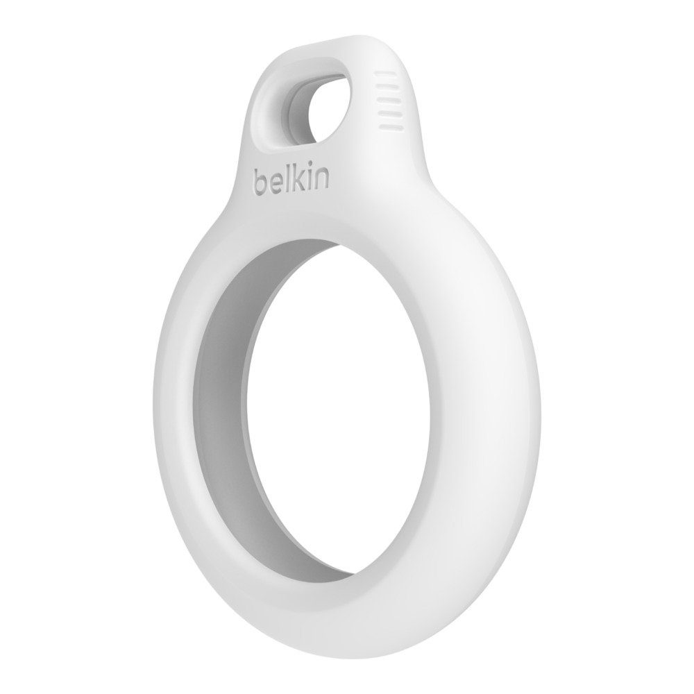 AirTag Schlüsselanhänger Secure Apple Holder Belkin für weiß mit Schlaufe