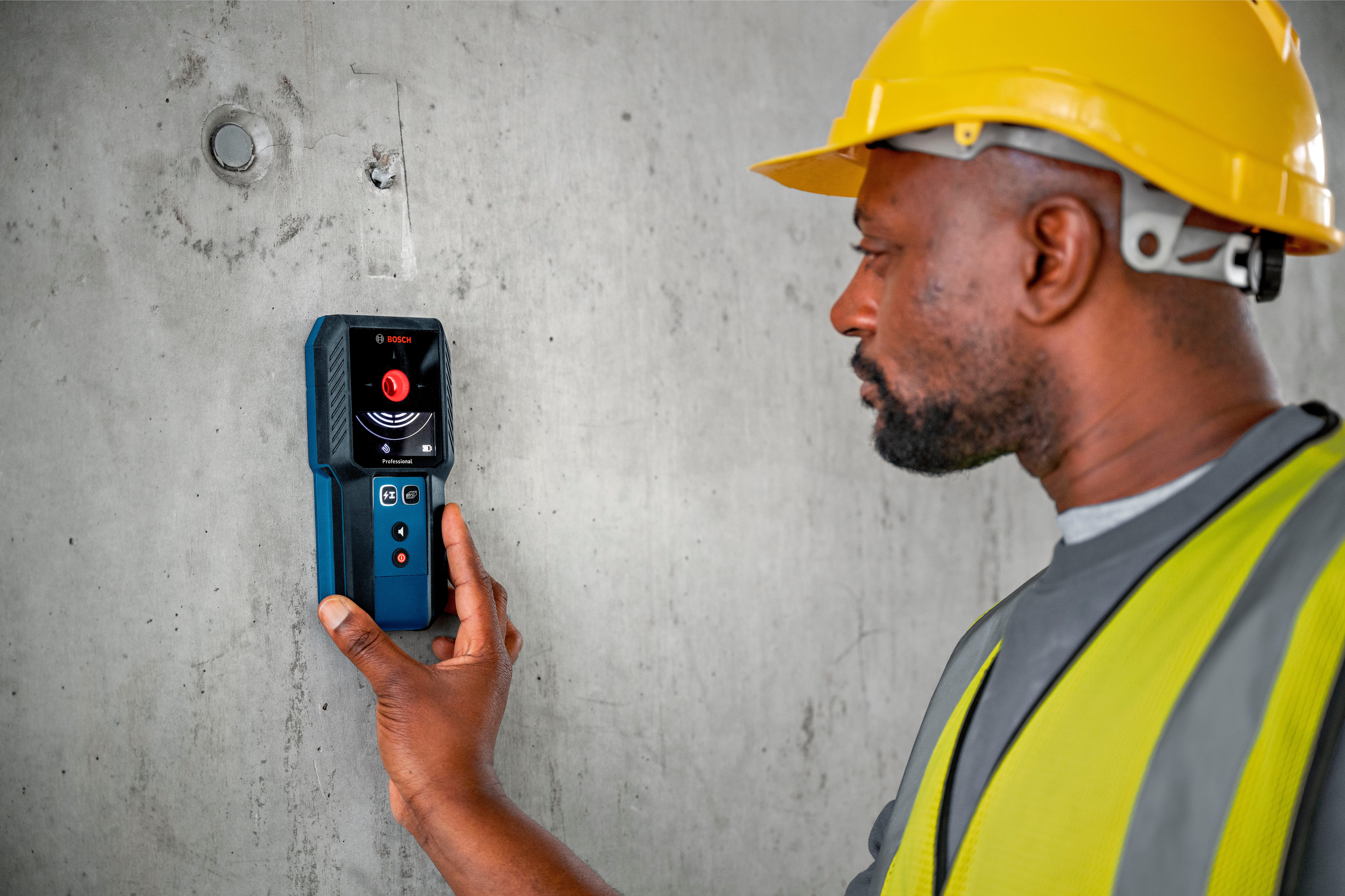 Bosch Professional Leitungsortungsgerät »GMS 120-27«, mit Tasche, 2 x 1,5 V LR6-Batterie (AA) – Bild 2 von 5