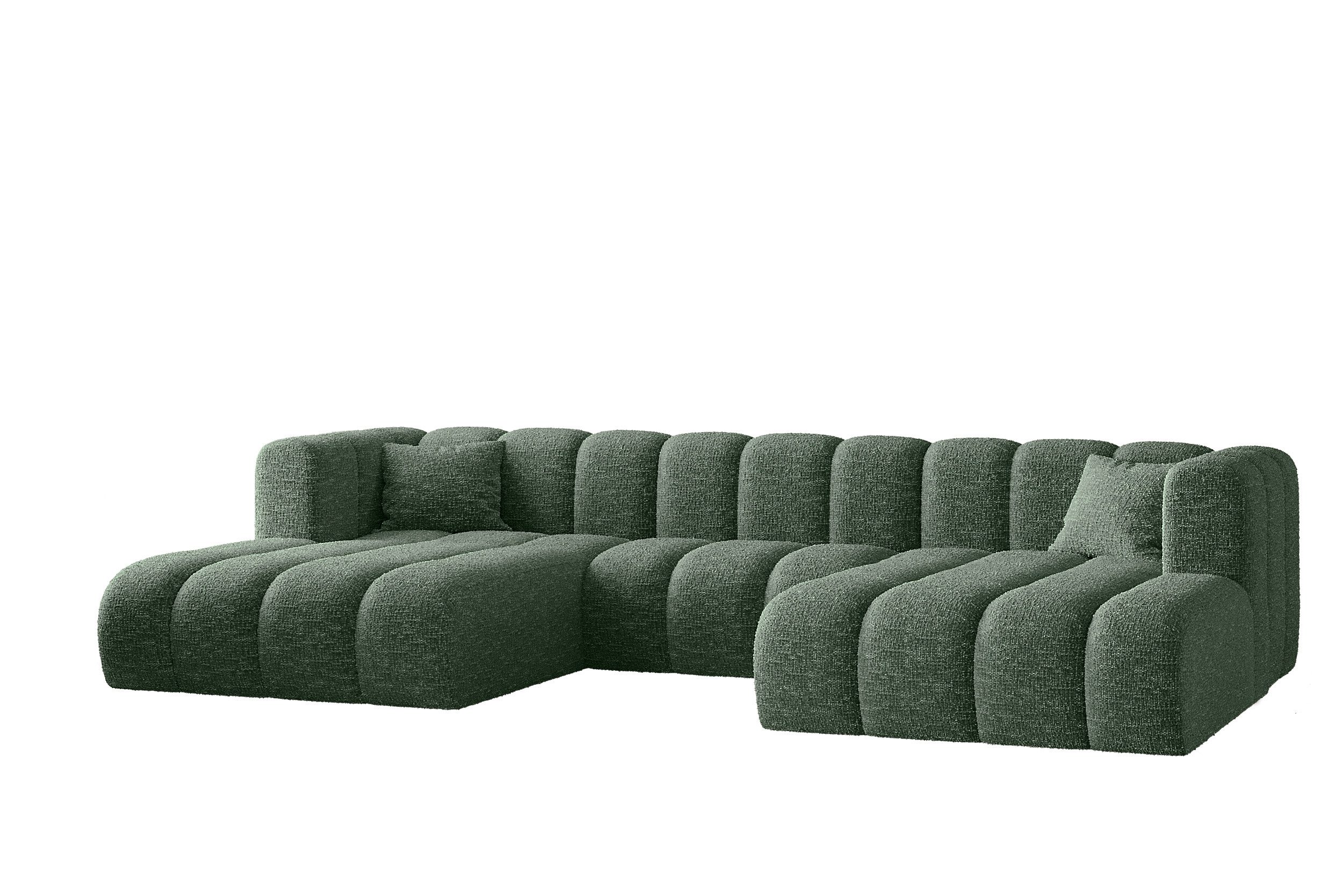 Kaiser Möbel Ecksofa U-from, Sofa Grand modular stoff Salvador und Haga, Zw günstig online kaufen