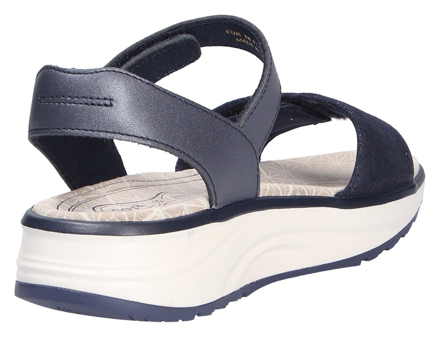 Gehcomfort Sandale Weicher FLORES DARK BLUE Joya