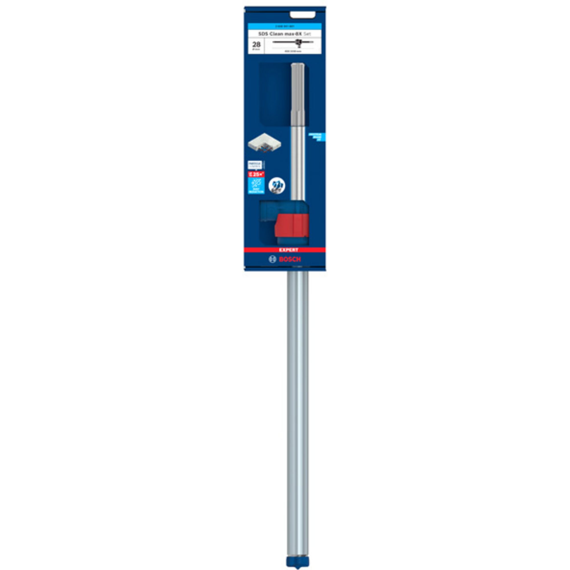 Bosch Professional Bohrer- und Bitset Bosch Professional EXPERT Hammerbohrer SDS Clean max-8X Set, Ø 28mm