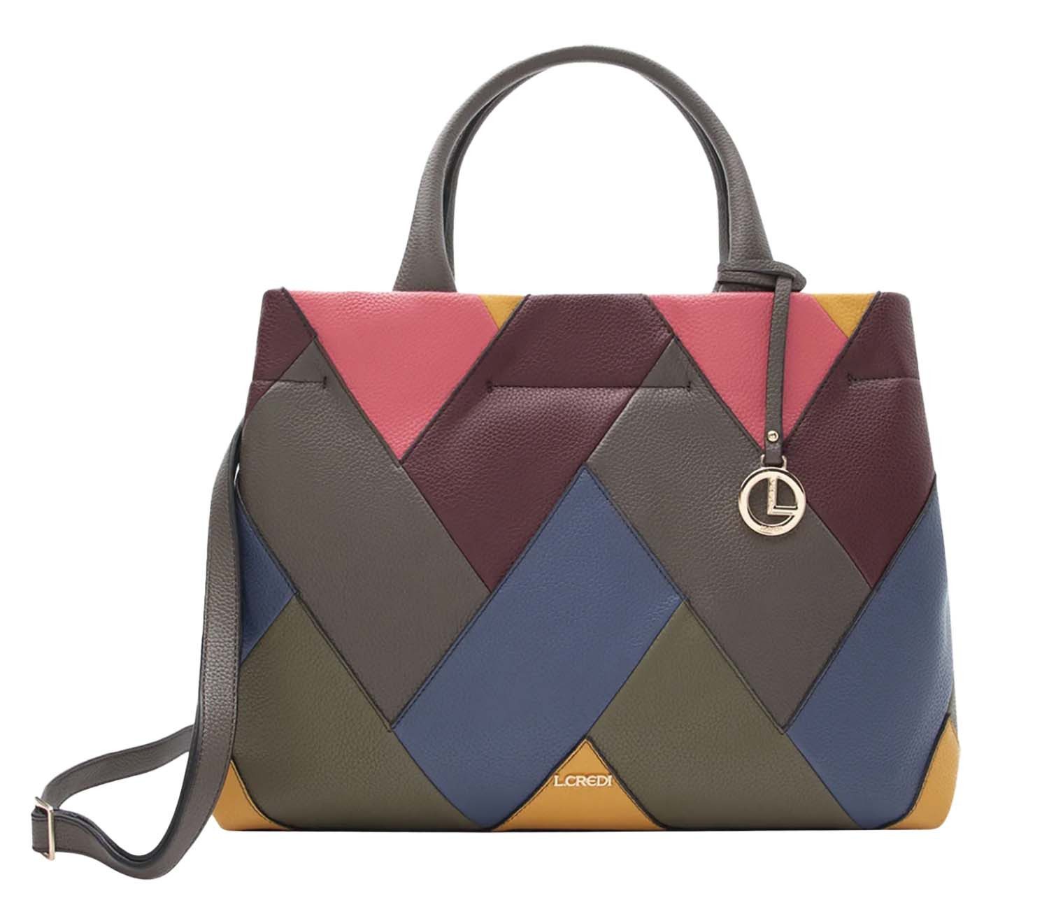Henkeltasche L.CREDI Damen HenkeltaschePHILIA multicolor