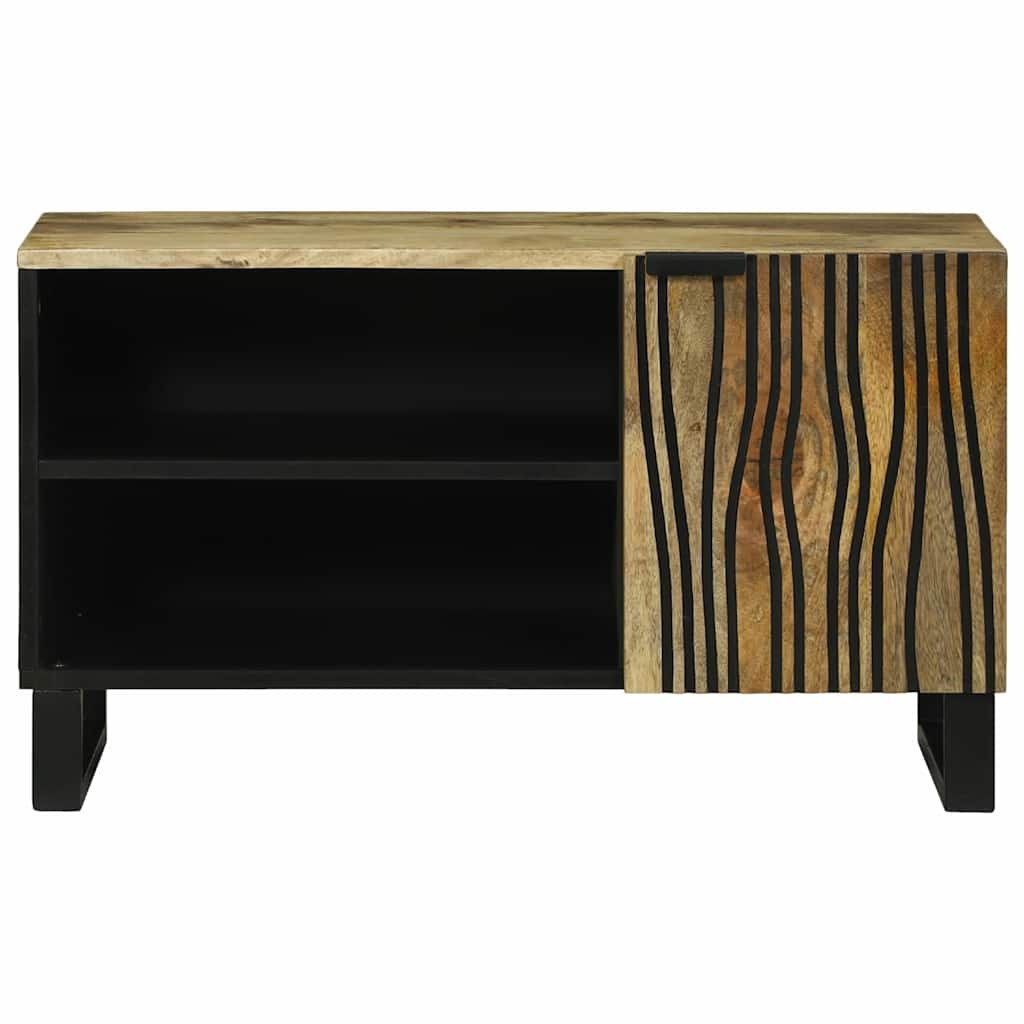 vidaXL TV-Schrank TV-Einheiten 80 x 33 x 46 cm Natur Holzwerkstoff (1-St)