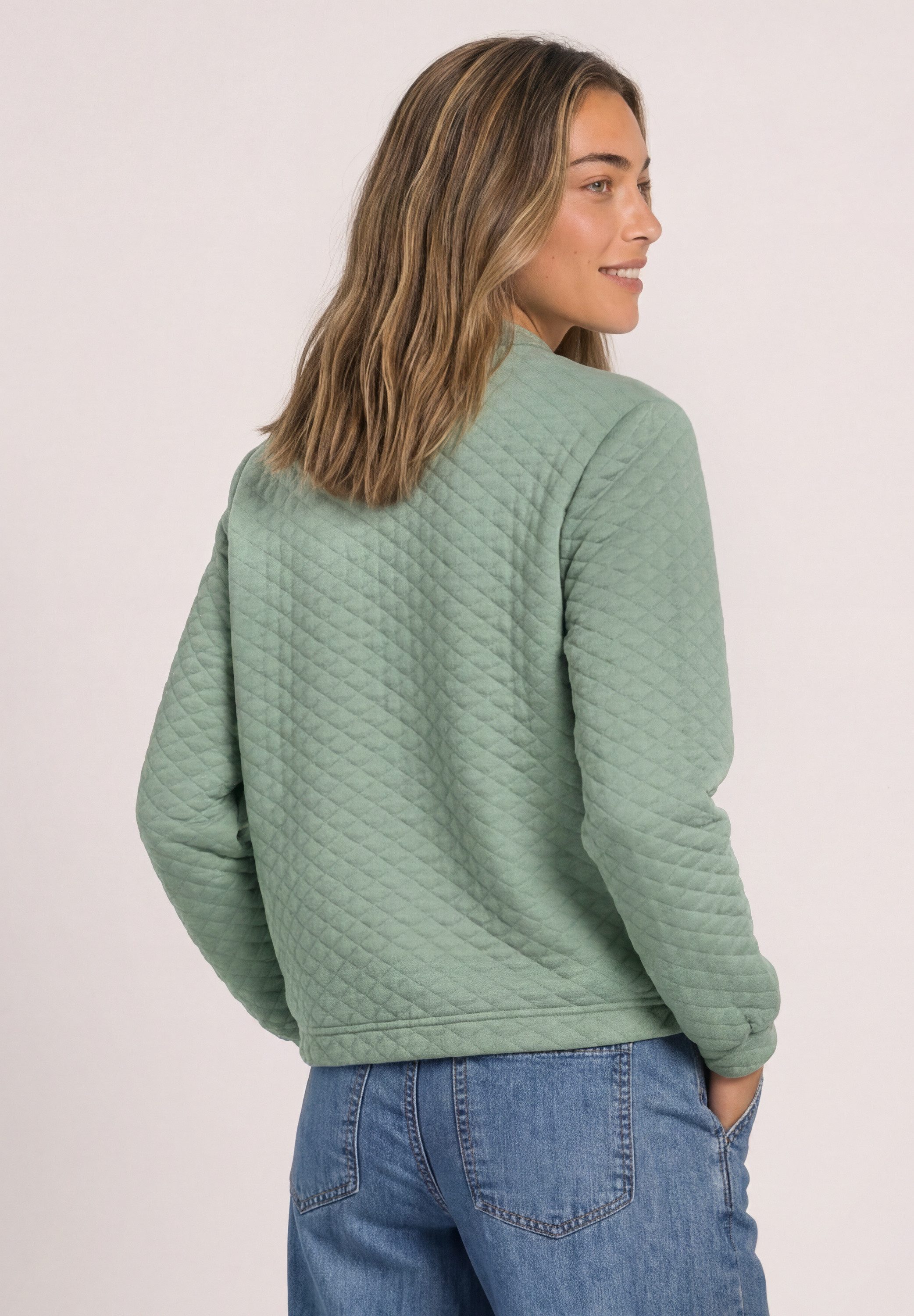 STREET ONE Cardigan mit Rundhalsausschnitt