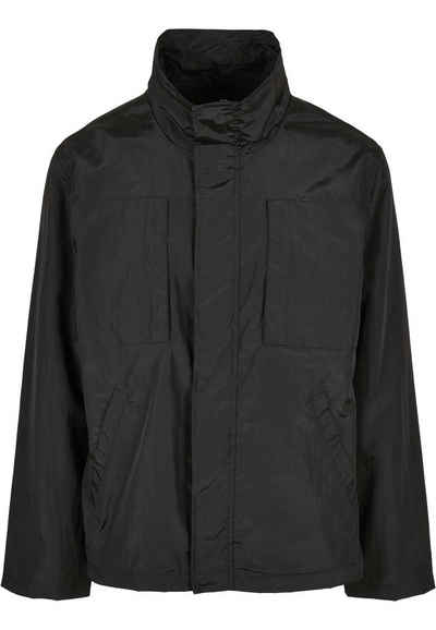 URBAN CLASSICS Allwetterjacke Urban Classics Herren Double Pocket Nylon Crepe Jacket (1-St)