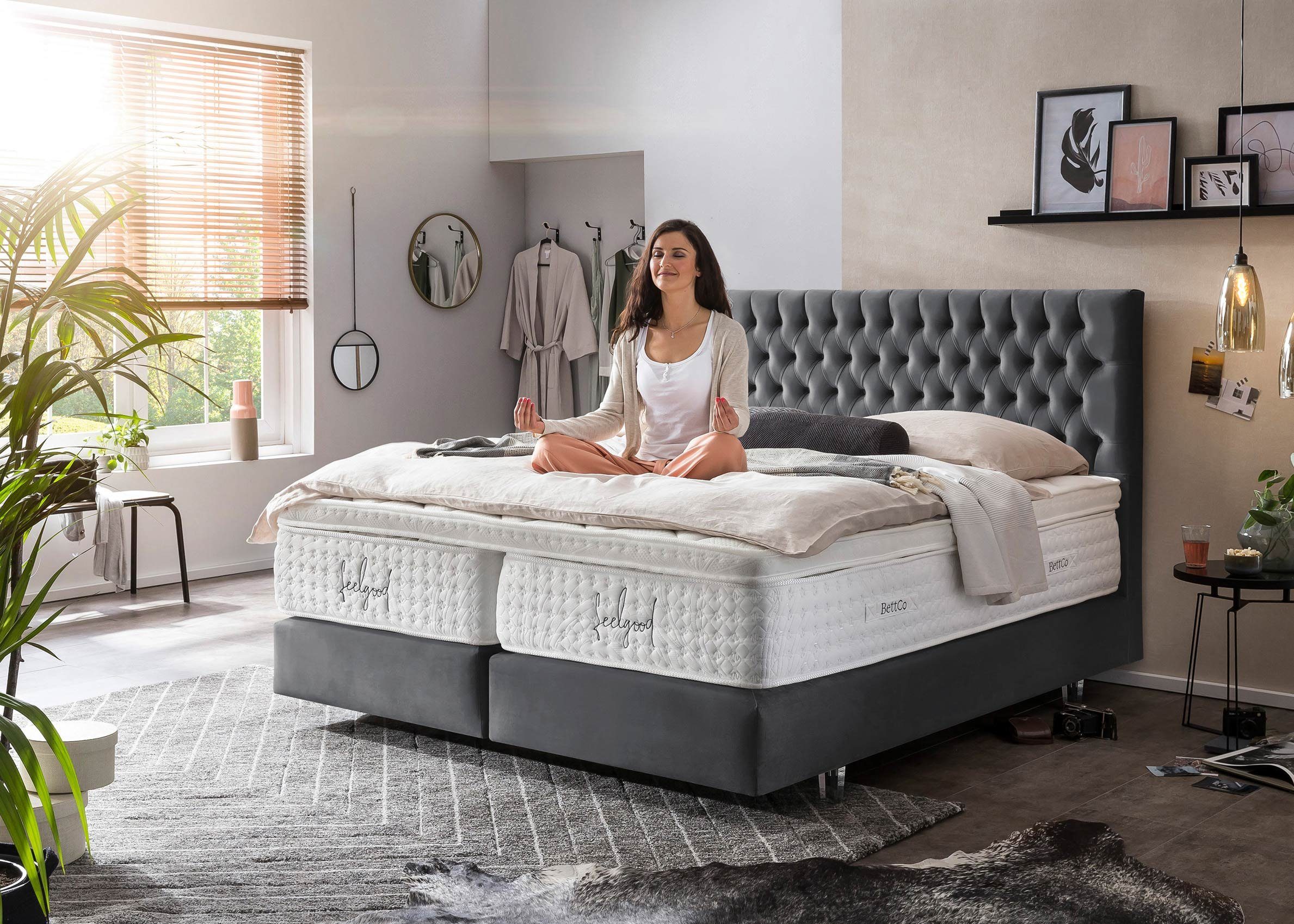 BettCo Boxspringbett Vegas (180 x 200 günstig online kaufen