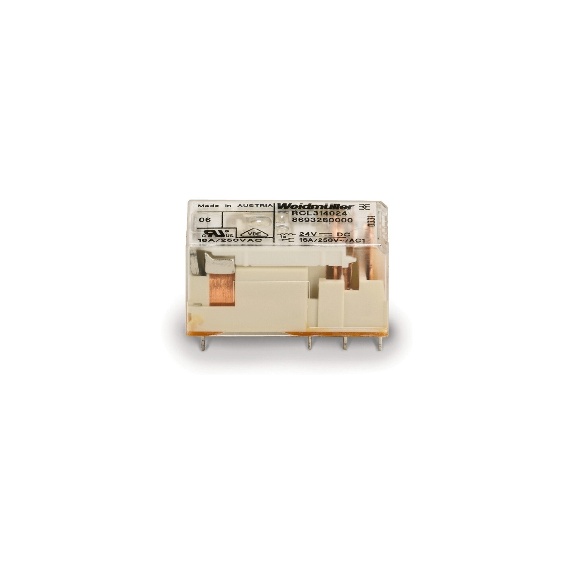 Weidmüller Filterpumpen Weidmüller Schaltrelais 1W, 12,7x15,7x29mm, RCL314024