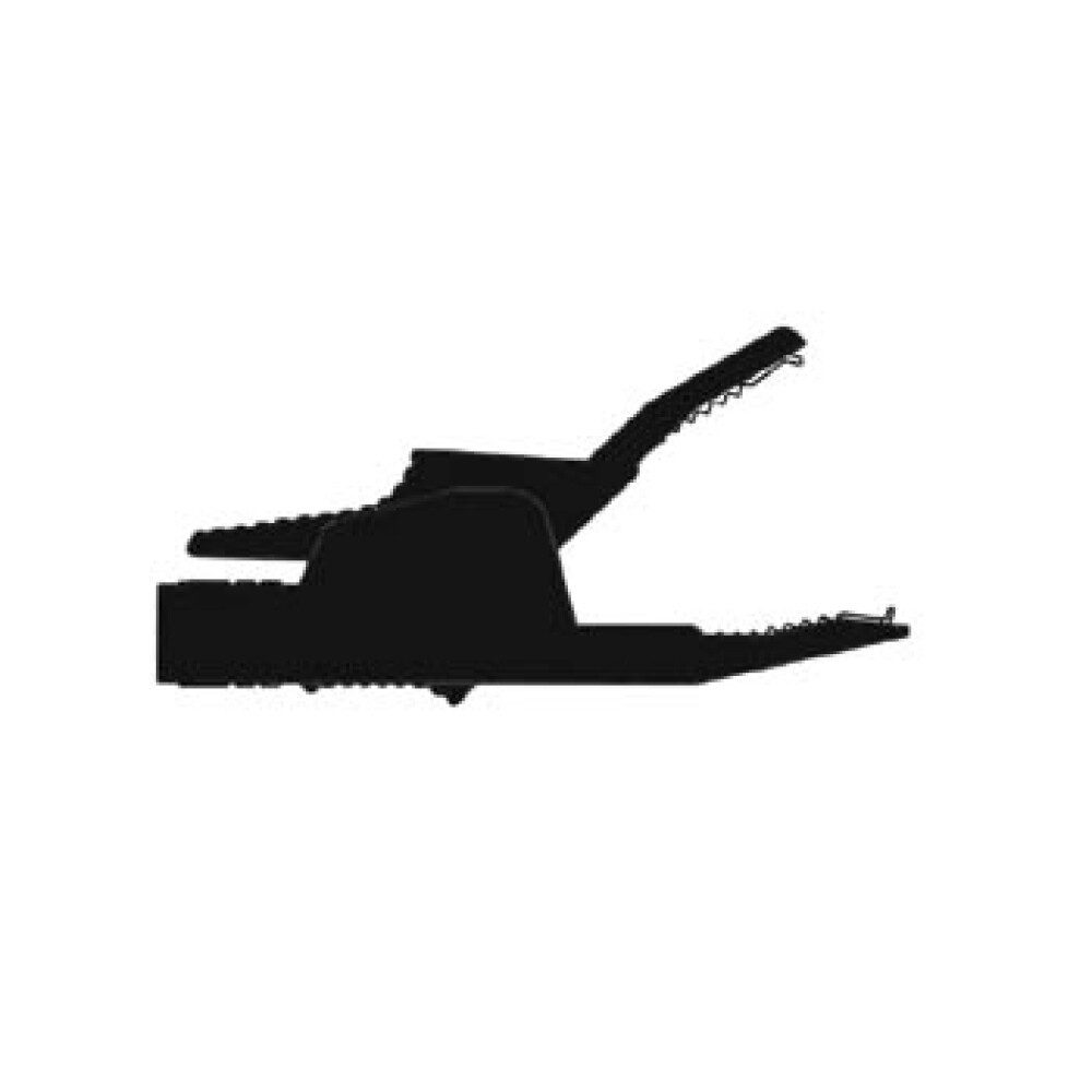 Hirschmann Rohrzange Berührungsgeschützte, unzerbrechliche, weitöffnende Abgreifklemme. Kle, 1-tlg.