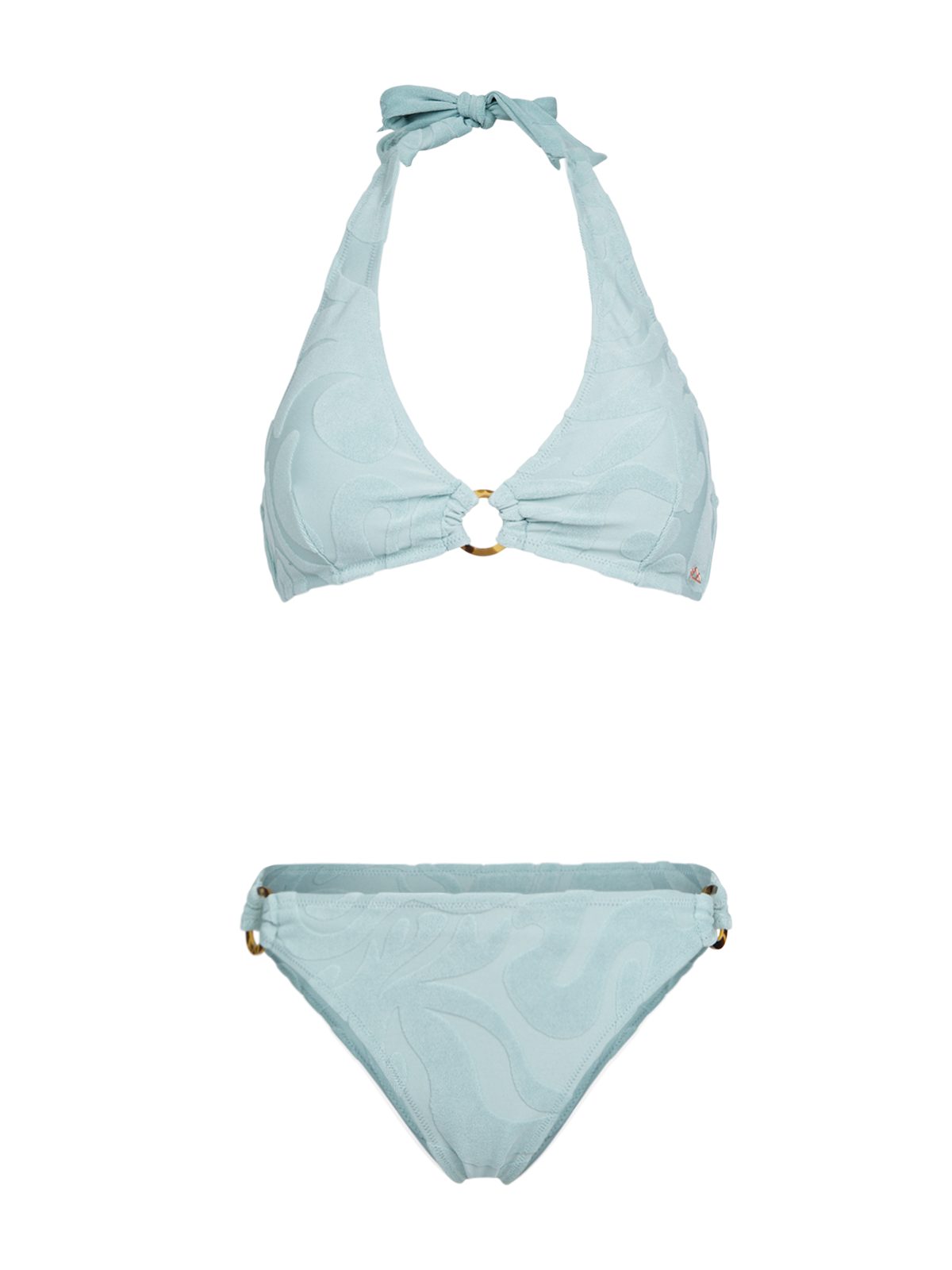 Brunotti Bügel-Bikini Hollymai-Jacquard Women Bikini AQUA GREY