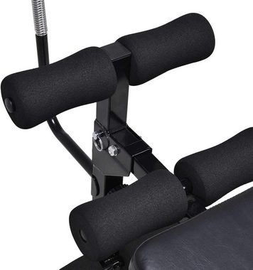 KOMFOTTEU Bauchtrainer Sit Up Bank, verstellbare Trainingbank mit 5 Stufen