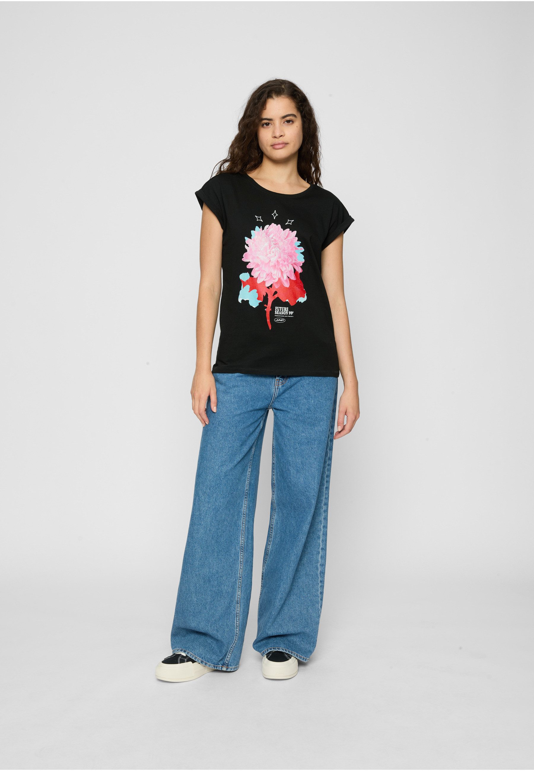 MisterTee T-Shirt MisterTee Damen Ladies Future Season Tee (1-tlg)