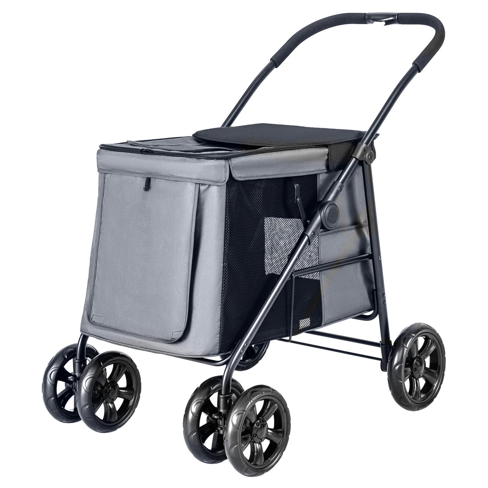 COSTWAY Hundebuggy Hundewagen, klappbar bis 40 kg