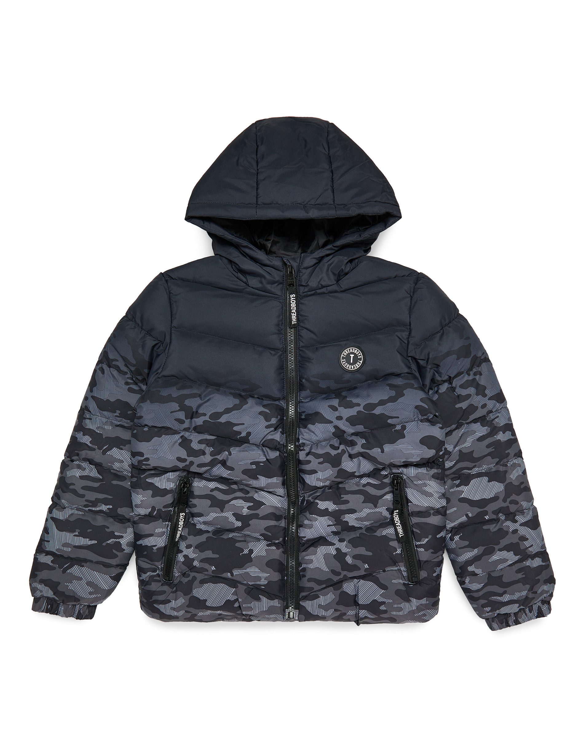 Threadboys Steppjacke (1-St) mit tollem Print