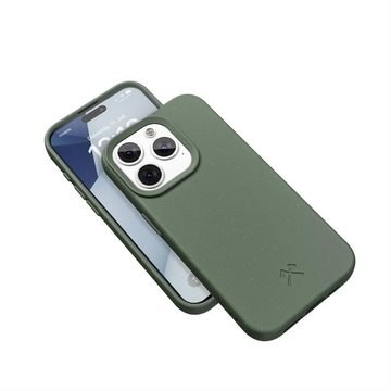 Woodcessories Handyhülle Woodcessories Bio Case MagSafe für iPhone 15 Pro - Midnight Green
