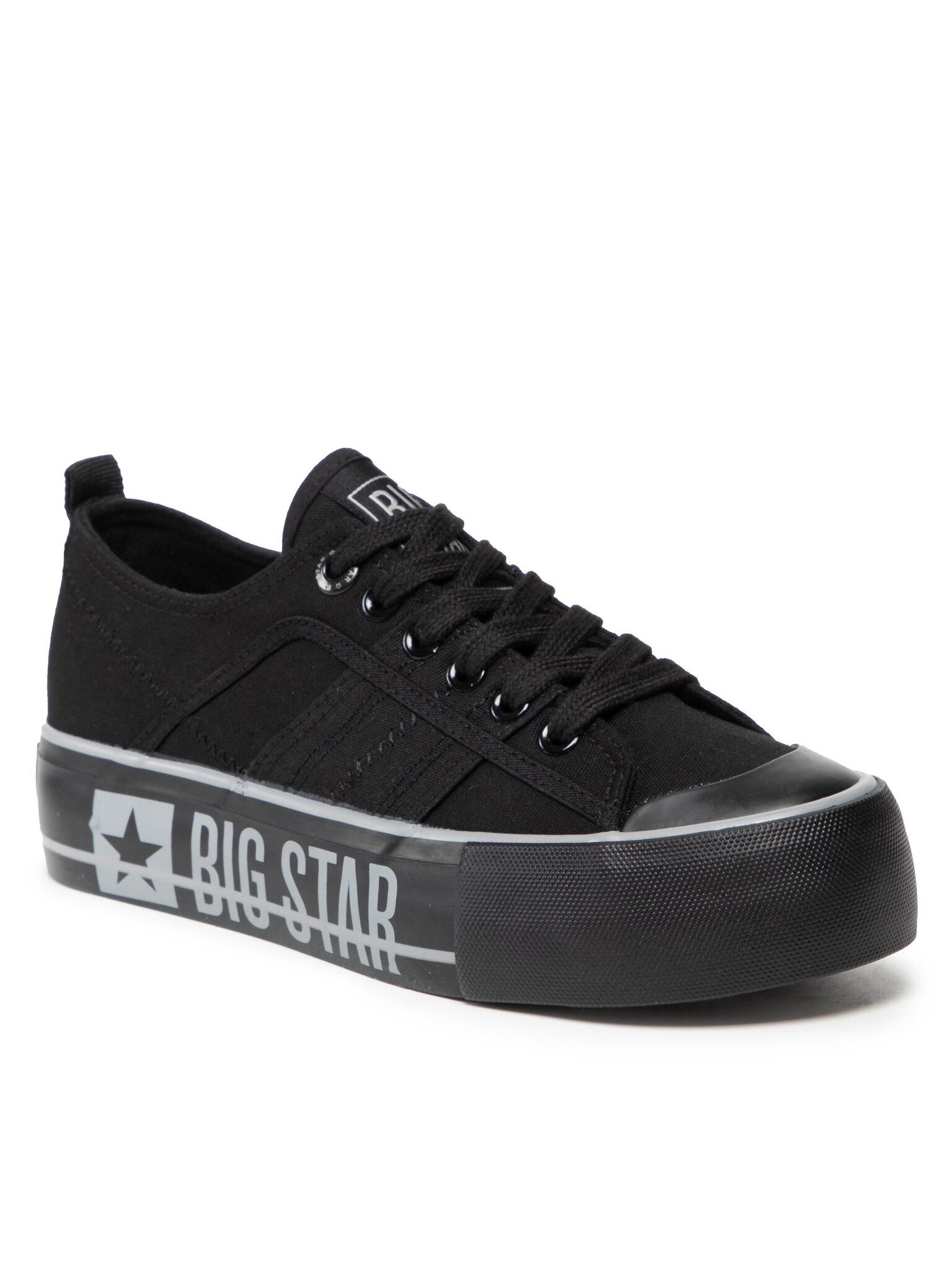 BIG STAR Sneakers aus Stoff JJ274053 Black Sneaker