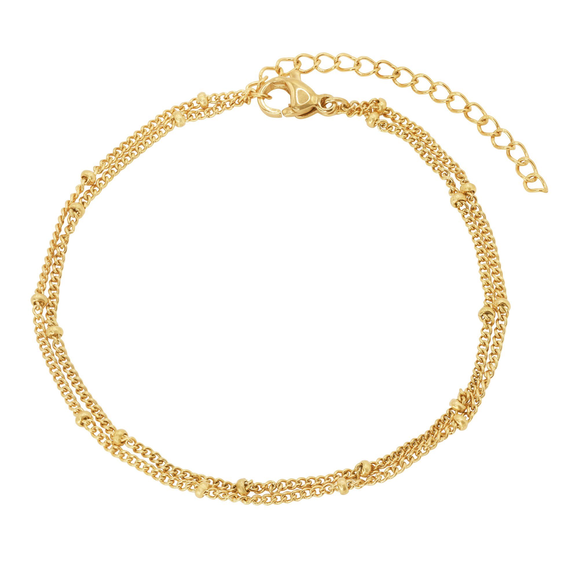 Heideman Armband Kaden goldfarben (Armband, inkl. Geschenkverpackung), Armband Damen mit kleinen Perlen