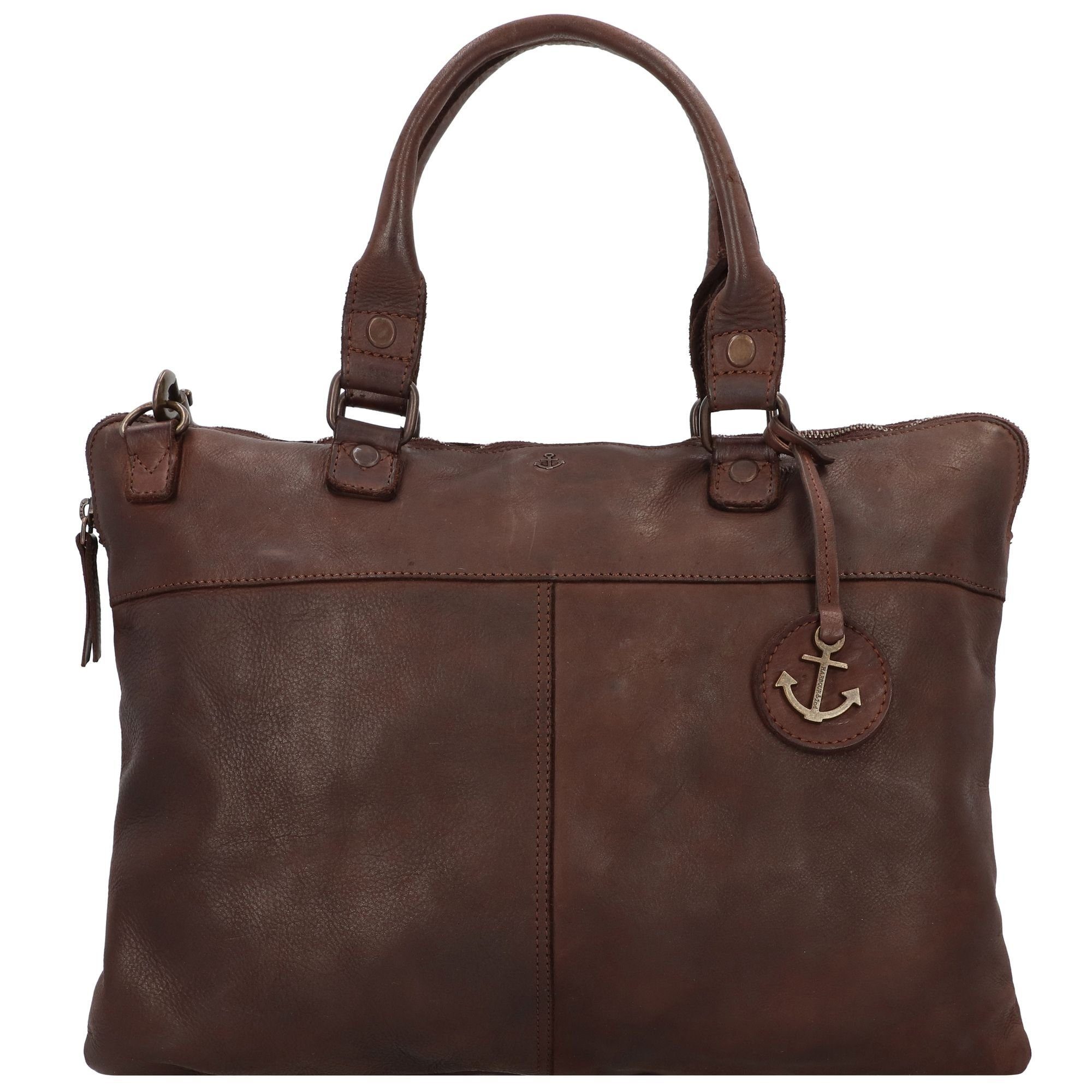 Aktentasche 2nd brown Casual, chocolate Cool Leder HARBOUR