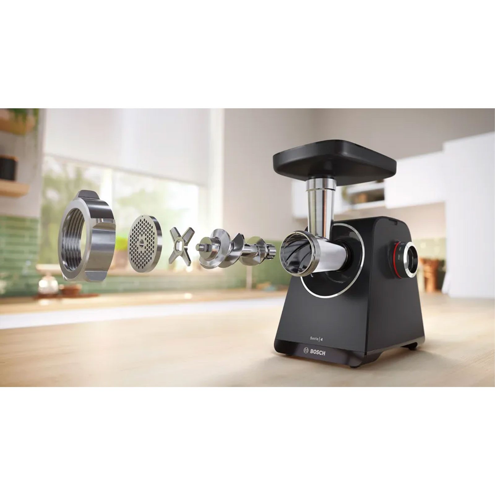 BOSCH Küchenmaschine Serie 4 MFWS450B, Saftpresse
