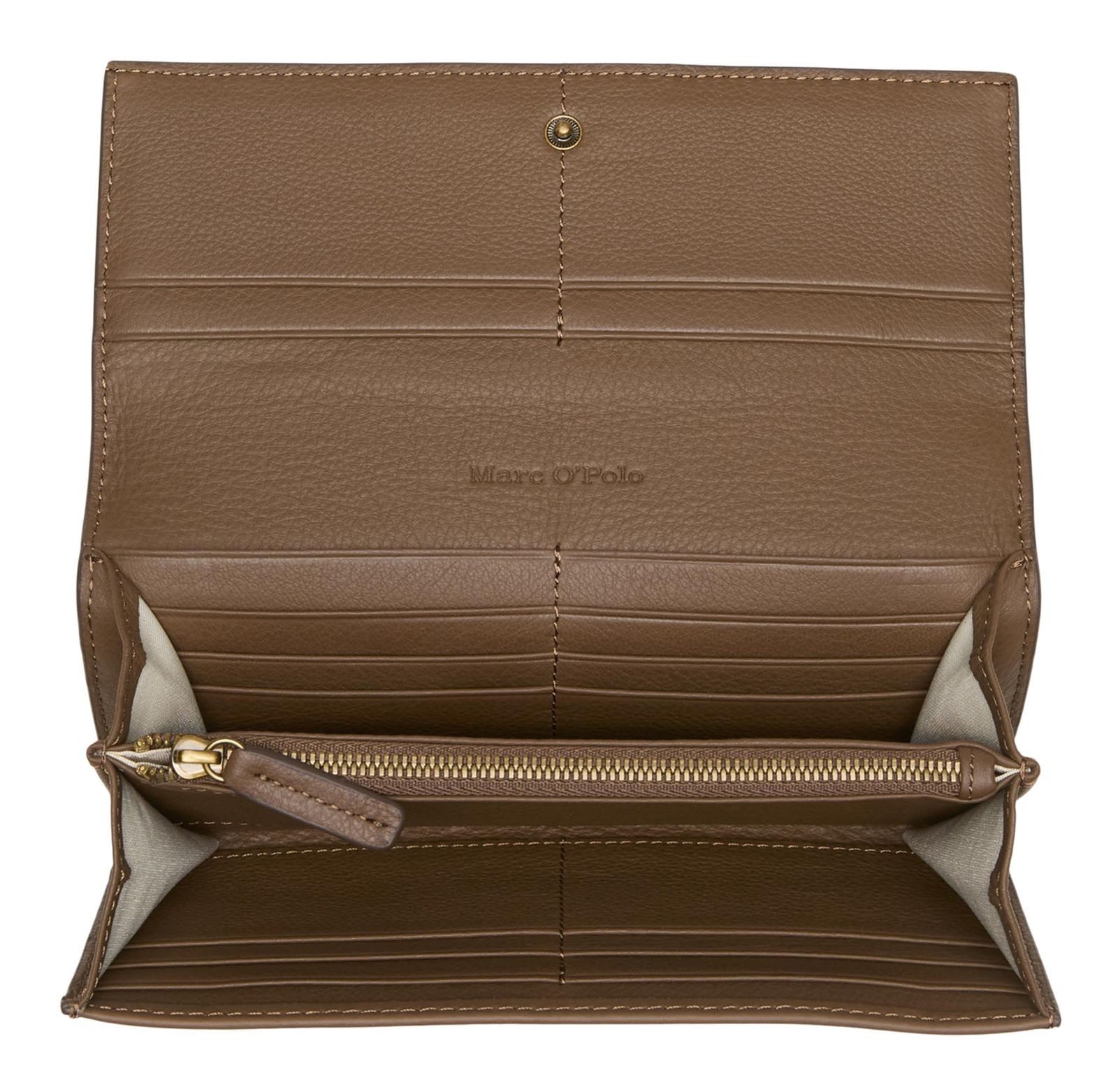 Marc O'Polo Geldbörse Combi Wallet, aus echtem Rindsleder