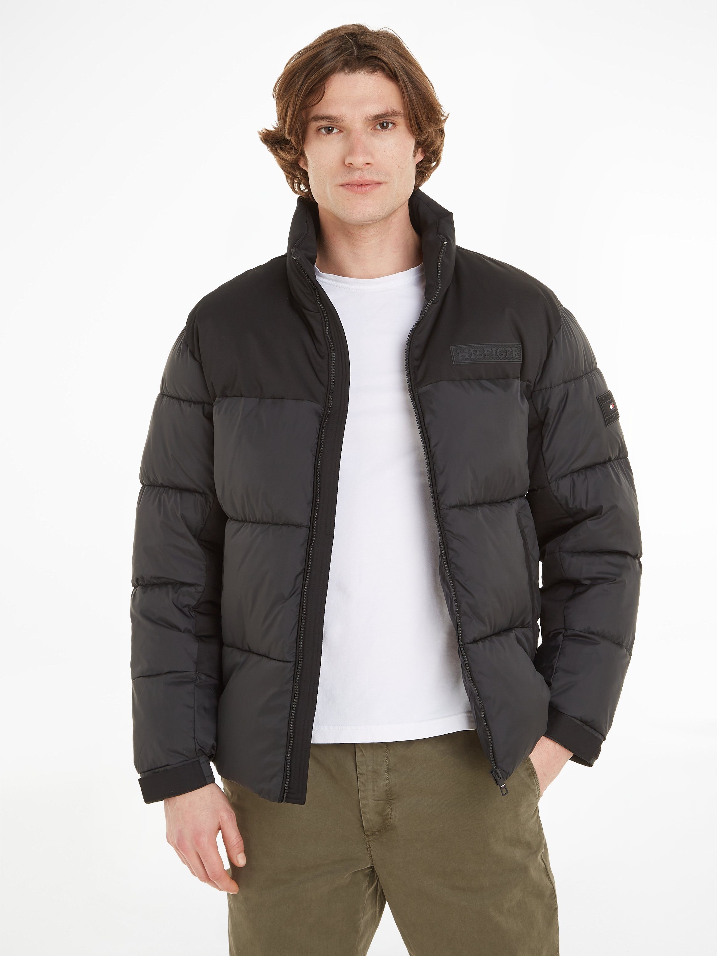 JACKET, PUFFER Jacke Tommy strapazierfähigen dem die Steppjacke Dank Hilfiger YORK Materialien ein ist NEW guter