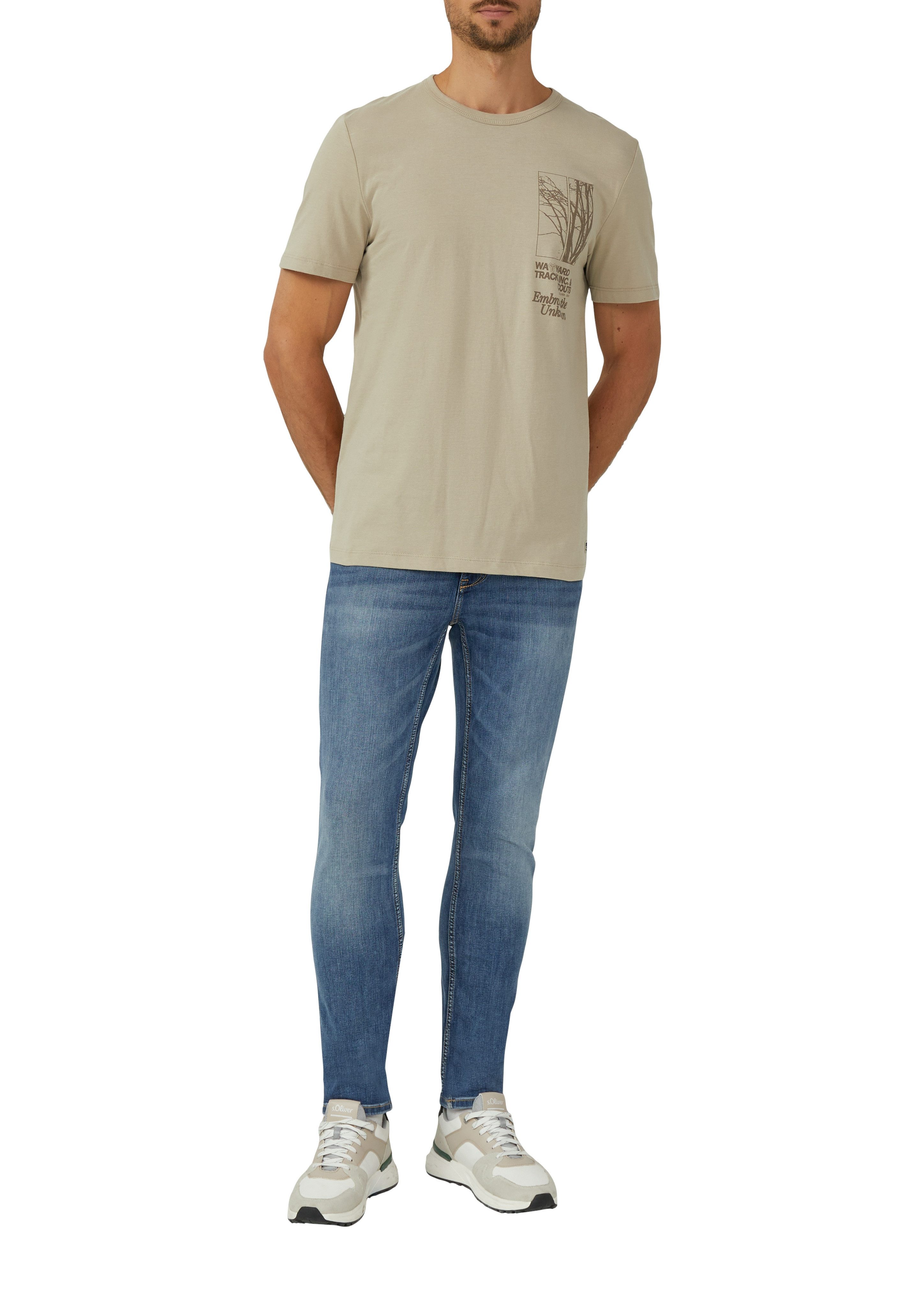 s.Oliver T-Shirt mit Print günstig online kaufen