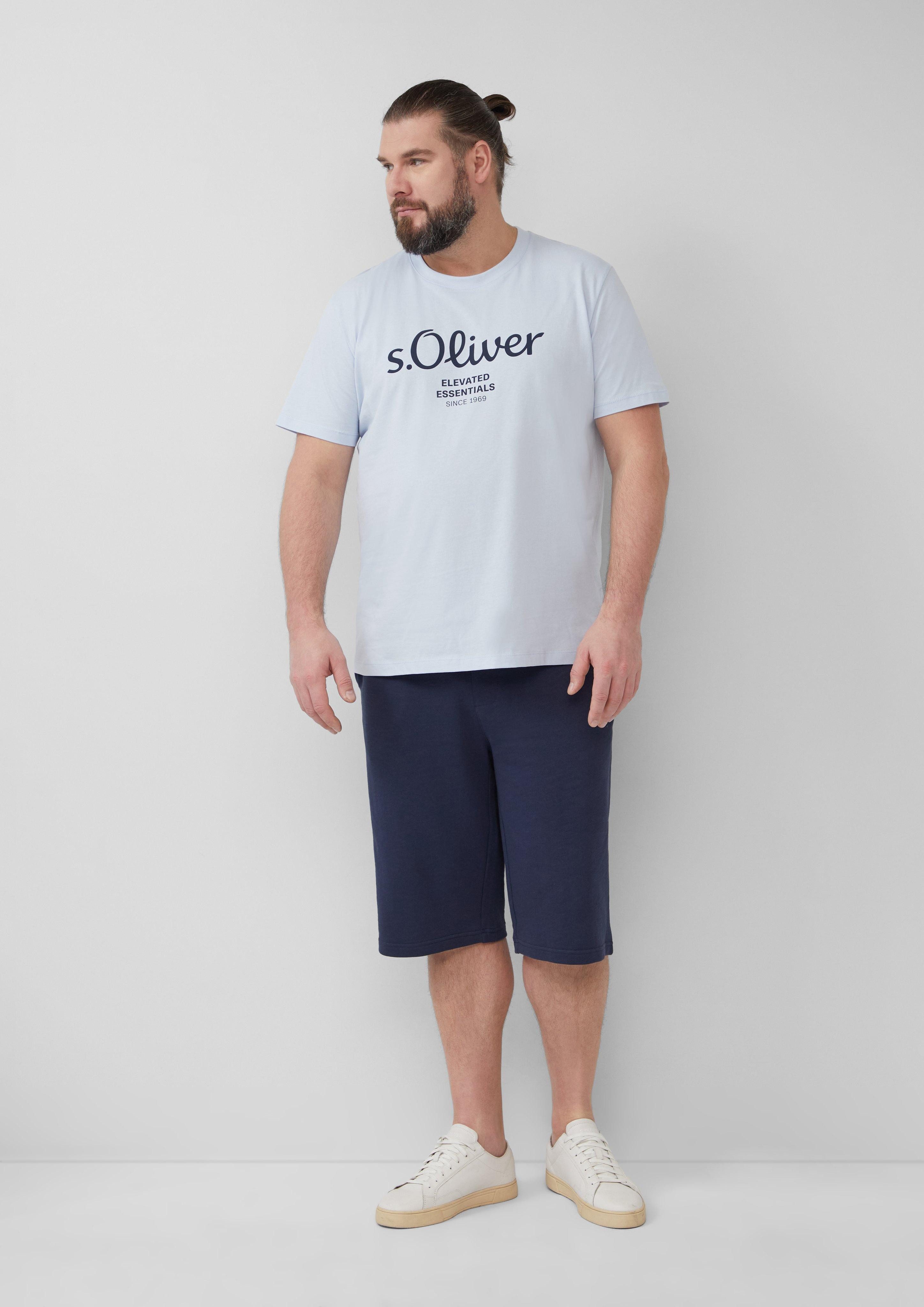 s.Oliver Bermudas Detroit: Sweat-Bermuda mit Flammgarnstruktur günstig online kaufen