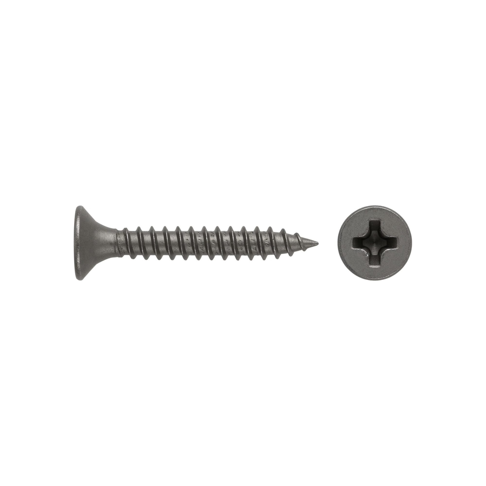 Contorion Holzbauschraube ART 89153 Gipsfaserplattenschraube Stahl 3,9 x 19 -H phosphatiert FK 2