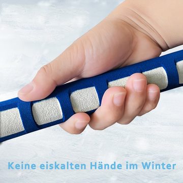 Dedom Eiskratzer Eiskratzer Einziehbare Eiskratzer für Windschutzscheibenfenster mit Schneebürste 3-in-1-Funktion für einfaches Eiskratzen