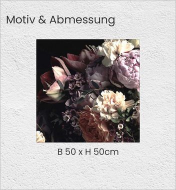 MyMaxxi Möbelfolie Tischfolie Violetter Blumenstrauss seitlich Bubblefree selbstklebend