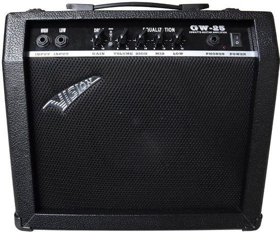 »MSA - GW 25« Verstärker (für Gitarren), Mit eingebautem, regelbaren