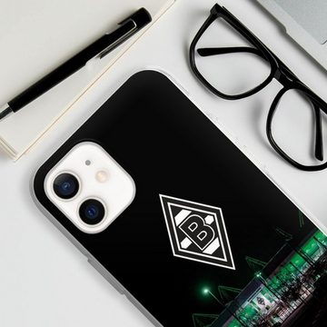 DeinDesign Handyhülle Borussia Mönchengladbach Offizielles Lizenzprodukt Stadion, Apple iPhone 12 Silikon Hülle Bumper Case Handy Schutzhülle