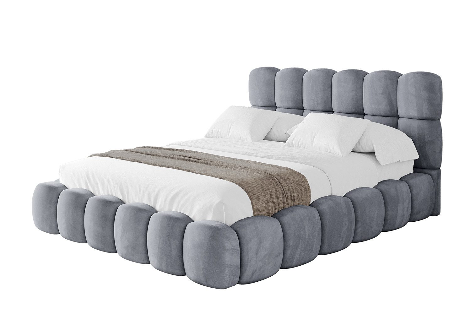 ALTDECOR Polsterbett LEYA (Polsterbett mit Bettkasten günstig online kaufen