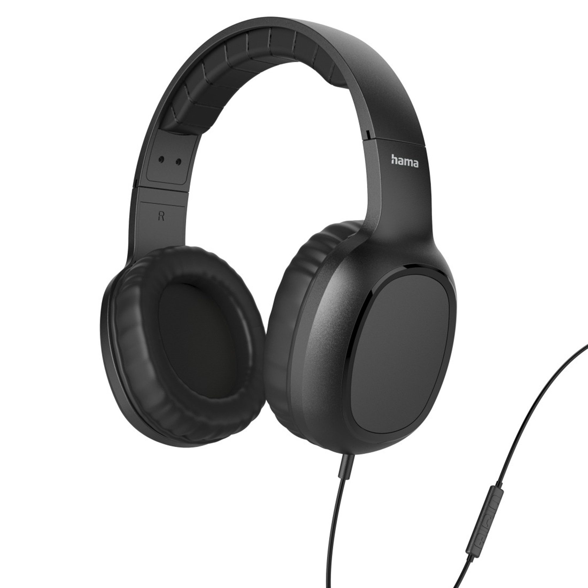 Hama Fun II, On-Ear, 3,5-mm, Schwarz Kopfhörer (Produkt fällt nicht unter das FuAG)