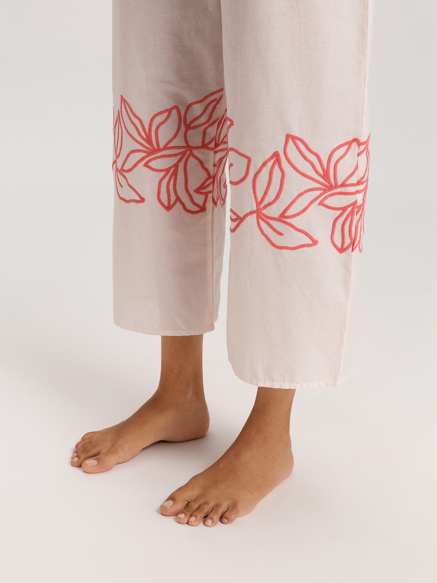 Hanro Pyjamahose Liz schlaf-hose pyjama schlafmode