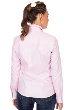 OS-Trachten Trachtenbluse Bluse FRANKENTHAL rosa