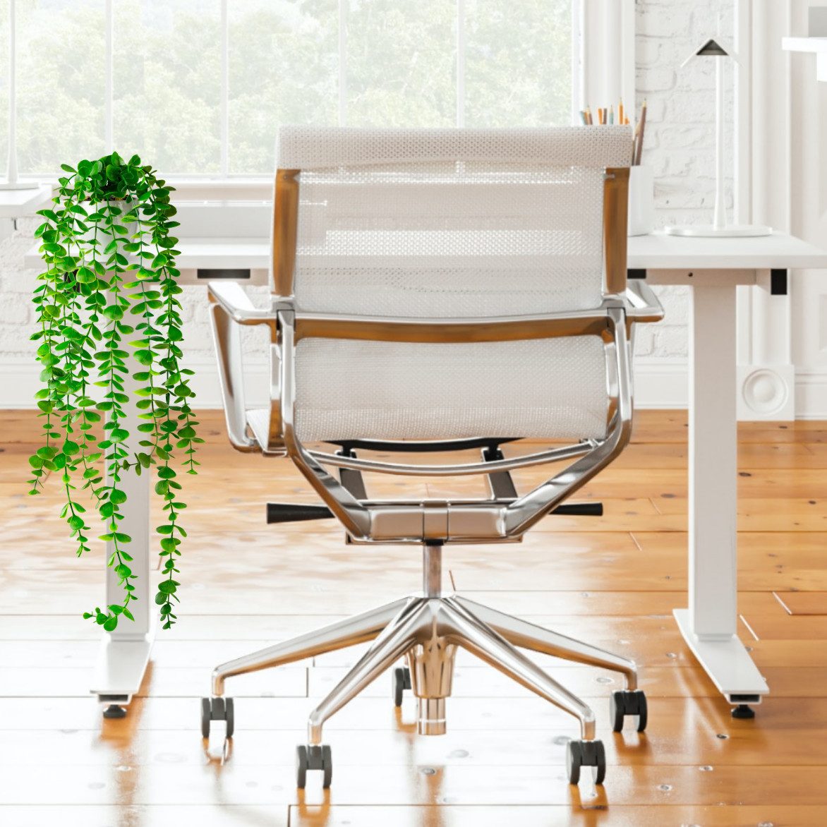 Kunstpflanze Künstliche hängepflanzen im Keramiktopf, Kunstpflanze hängend Efeu, Eukalyptus, Monstera, Zebrapflanze, PASCH